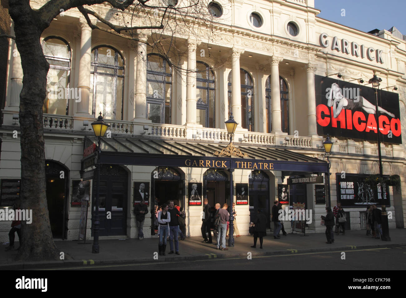 Garrick Theatre Charing Cross Road London Stock Photo