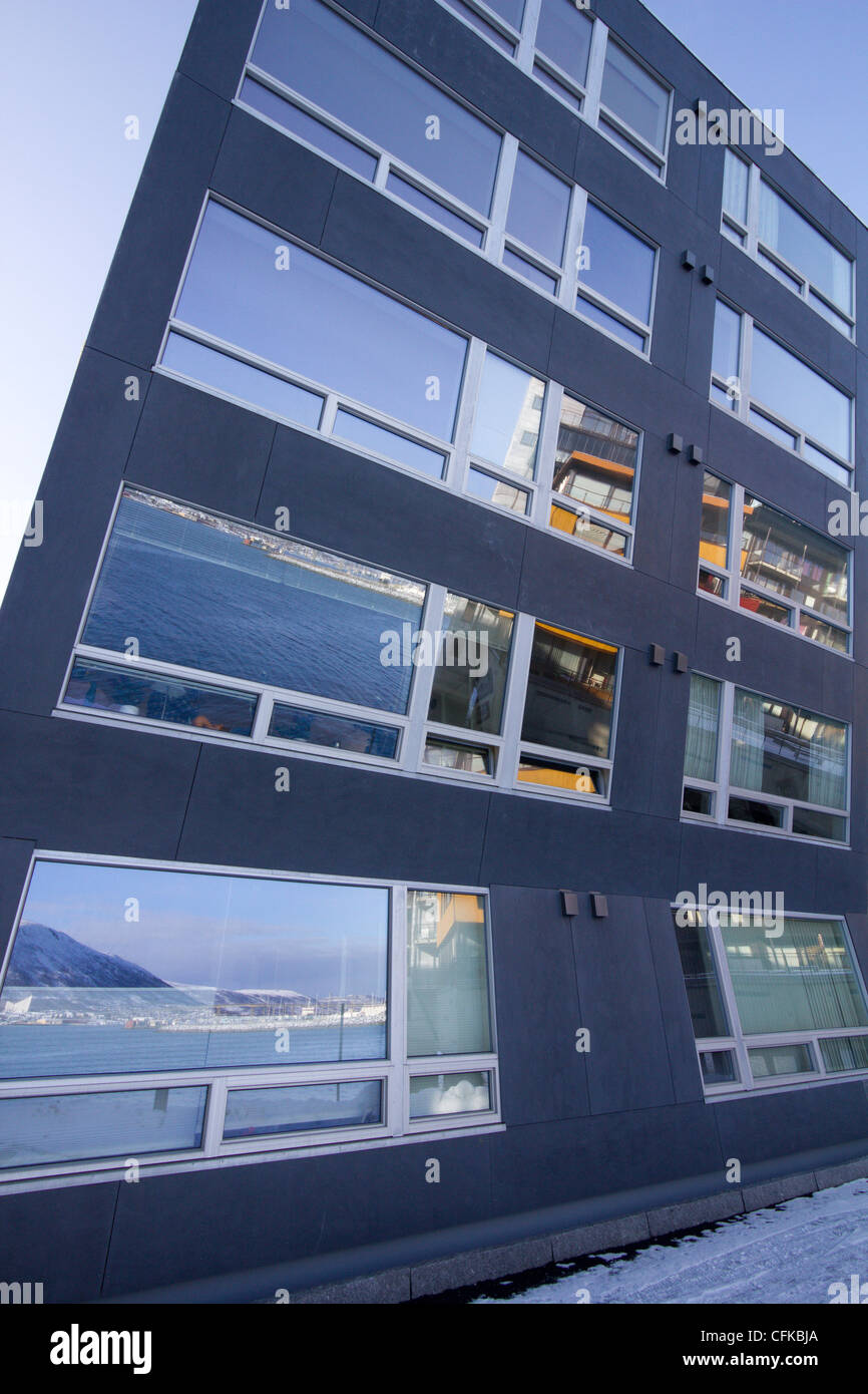 hjalmar johansens gt flats apartments downtown tromso northern norway
