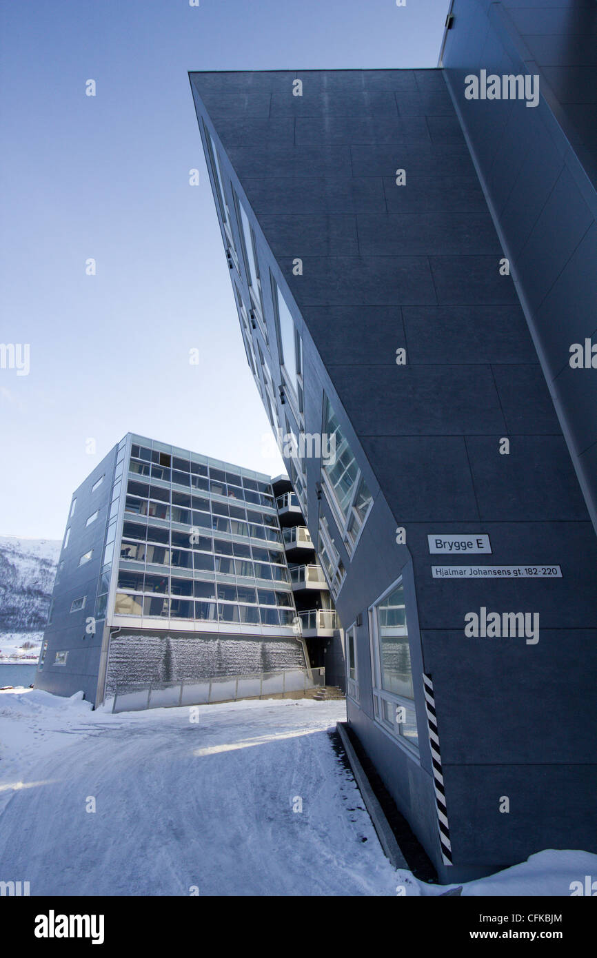 hjalmar johansens gt flats apartments downtown tromso northern norway