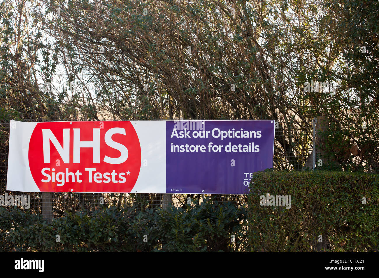 Tesco eye tests hires stock photography and images Alamy