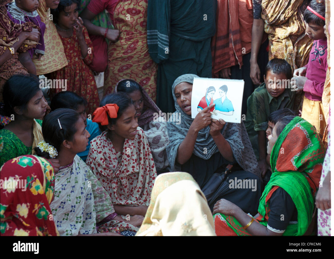 An ongoing HIV and AIDS campaign in Bangladesh Stock Photo Alamy