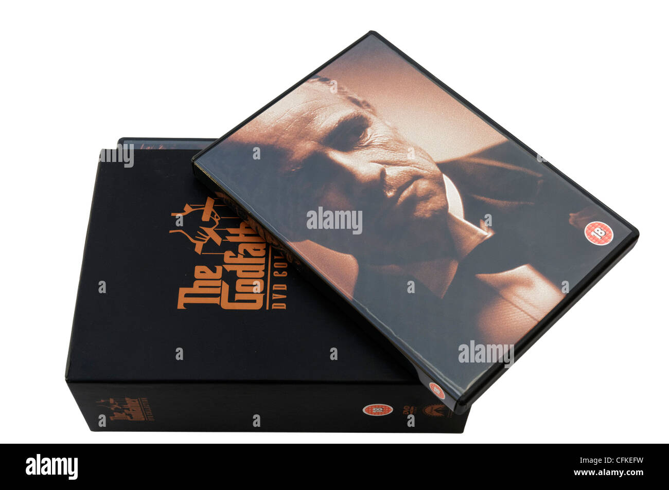 The Godfather film series DVD box set Stock Photo - Alamy