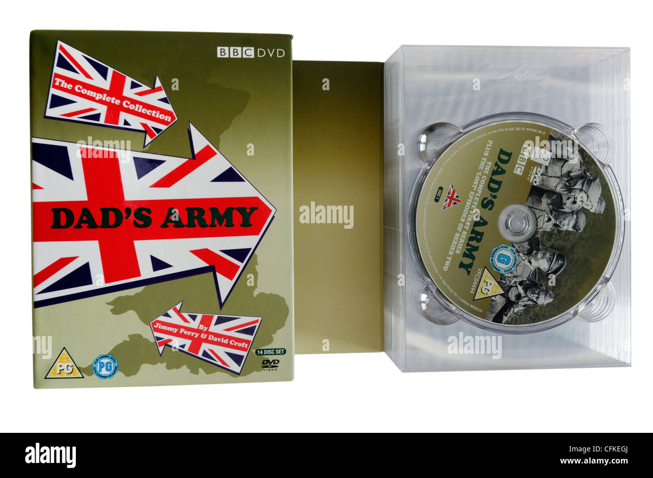 Dad's Army DVD box set Stock Photo - Alamy
