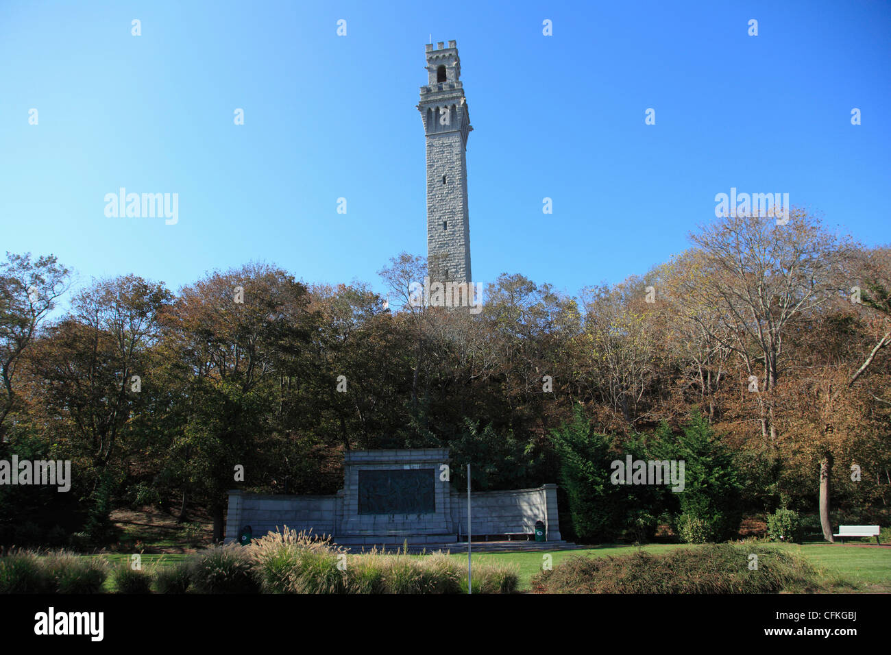 Pilgrim Monument and Museum, Provincetown Museum, Provincetown, Cape Cod, Massachusetts, New England, USA Stock Photo