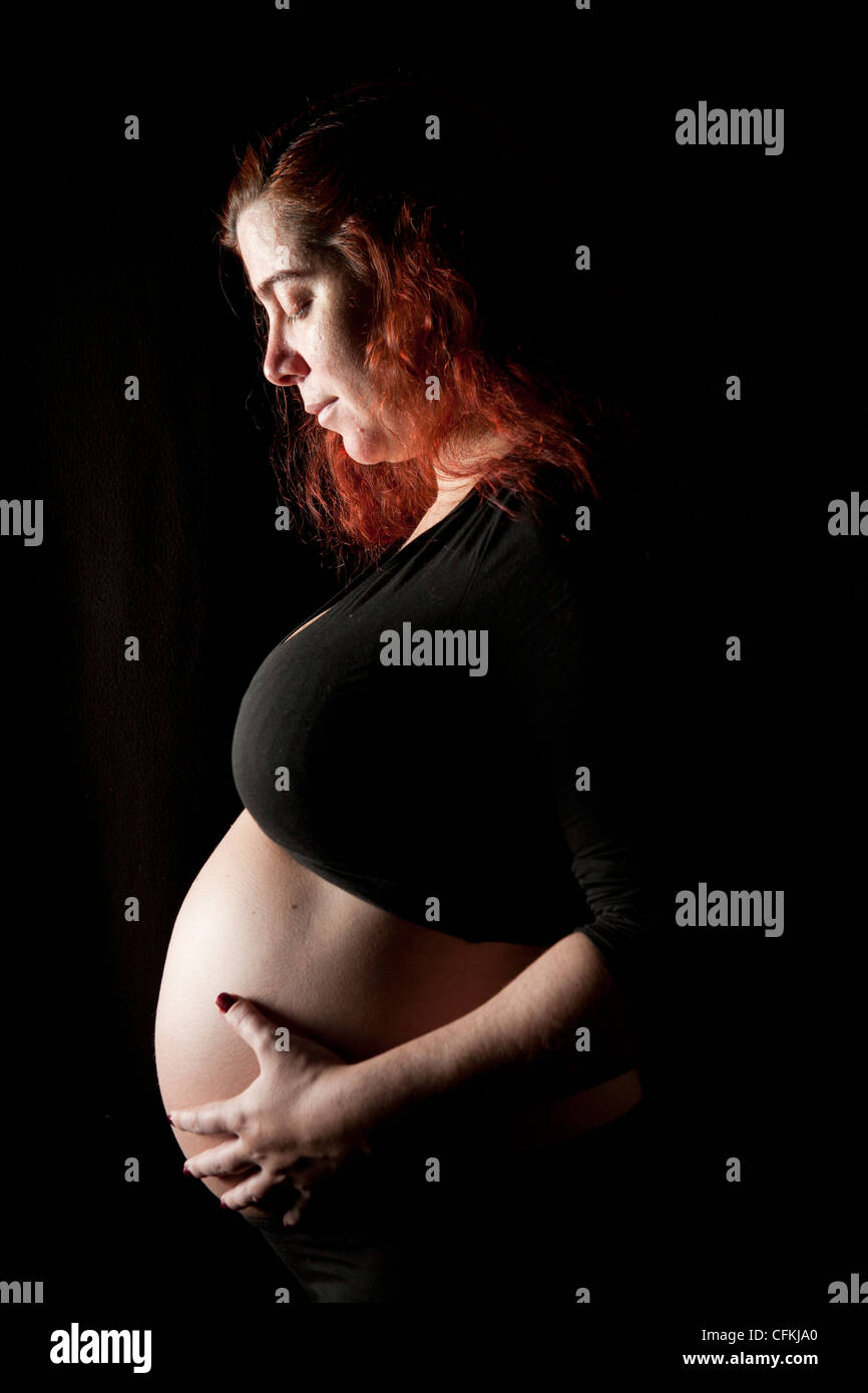 pregnant Woman Stock Photo