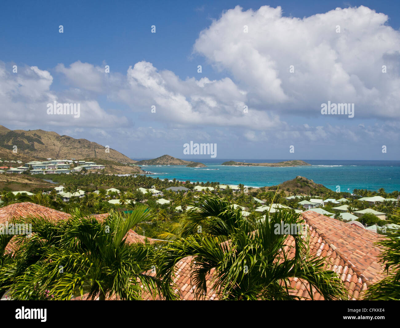 Orient Bay on St. Martin Stock Photo Alamy