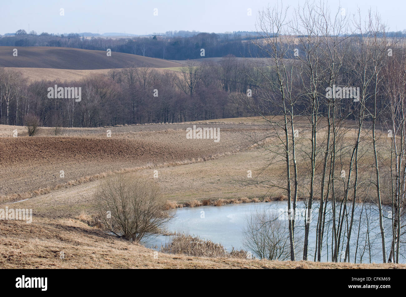 Early spring landscape melting hi-res stock photography and images - Alamy