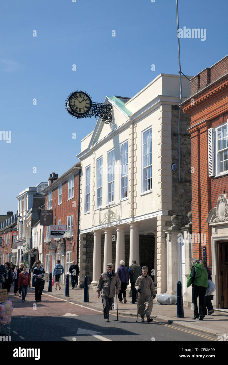 Town Hall High Street Hythe Kent Stock Photo Alamy