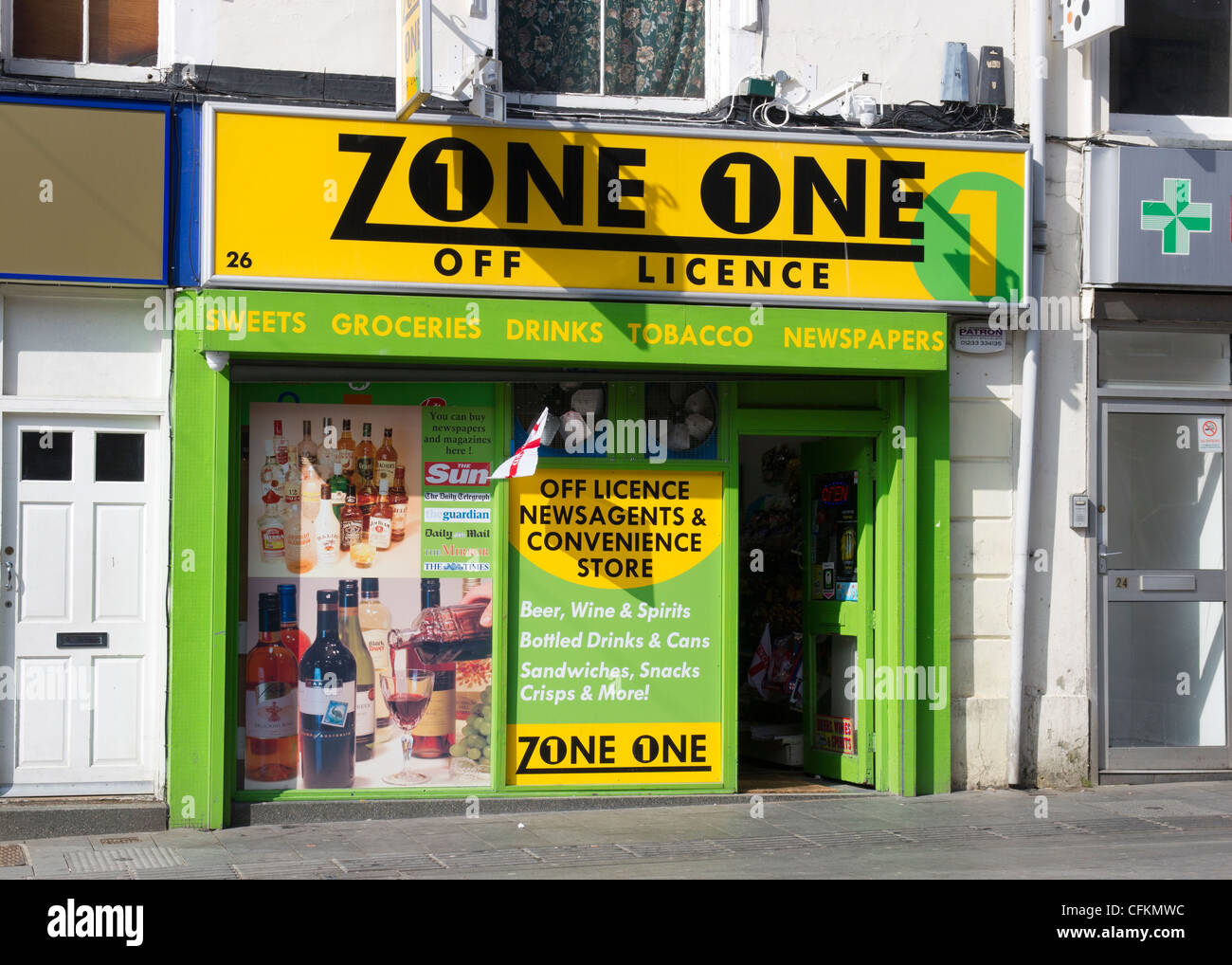 Zone One Off Licence Newsagents Convenience Store Sweets Groceries