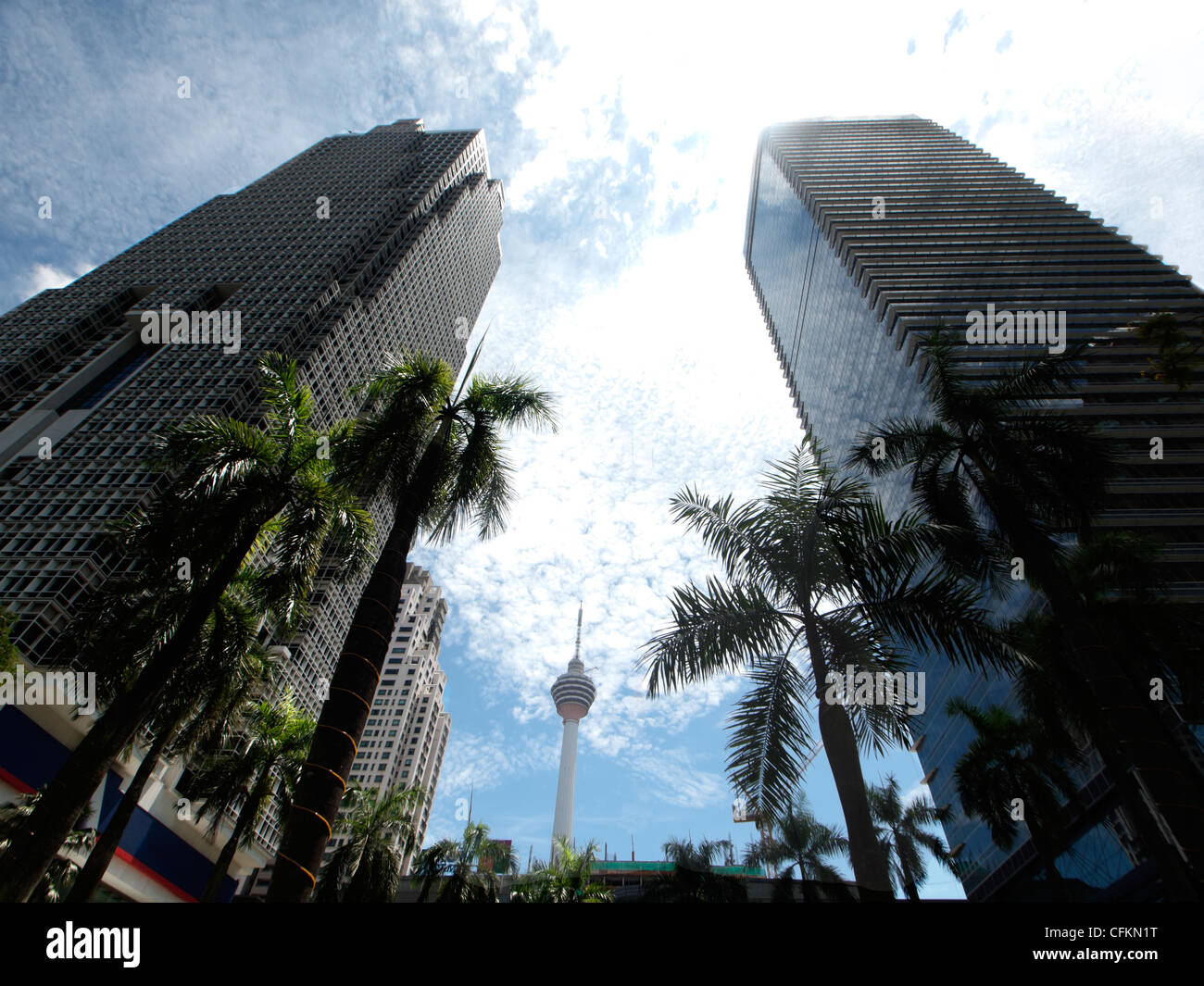 Downtown Kuala Lumpur Stock Photo