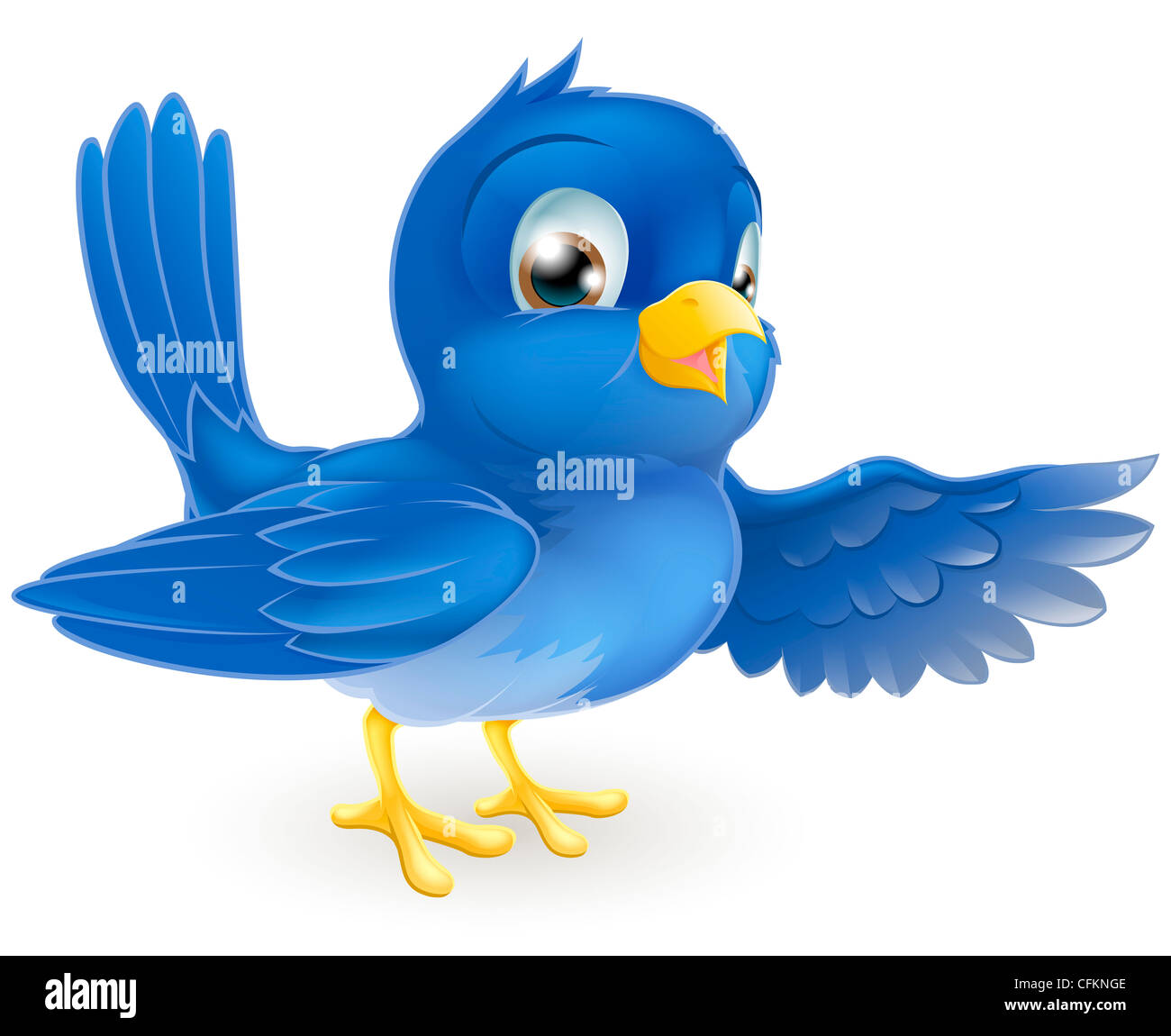 Twitter bird illustration hi-res stock photography and images - Alamy