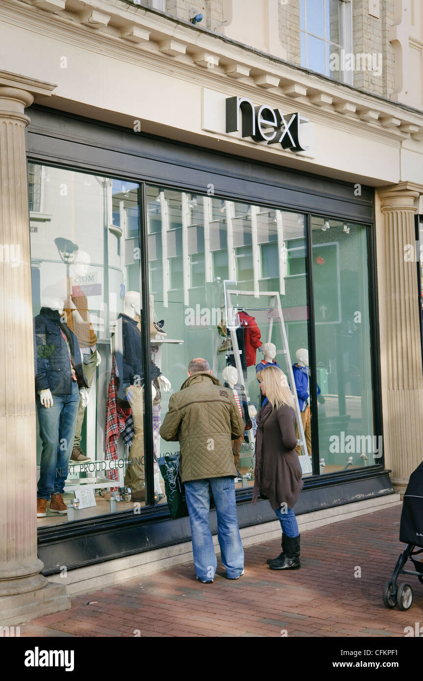 Next shop and window display hi-res stock photography and images - Alamy