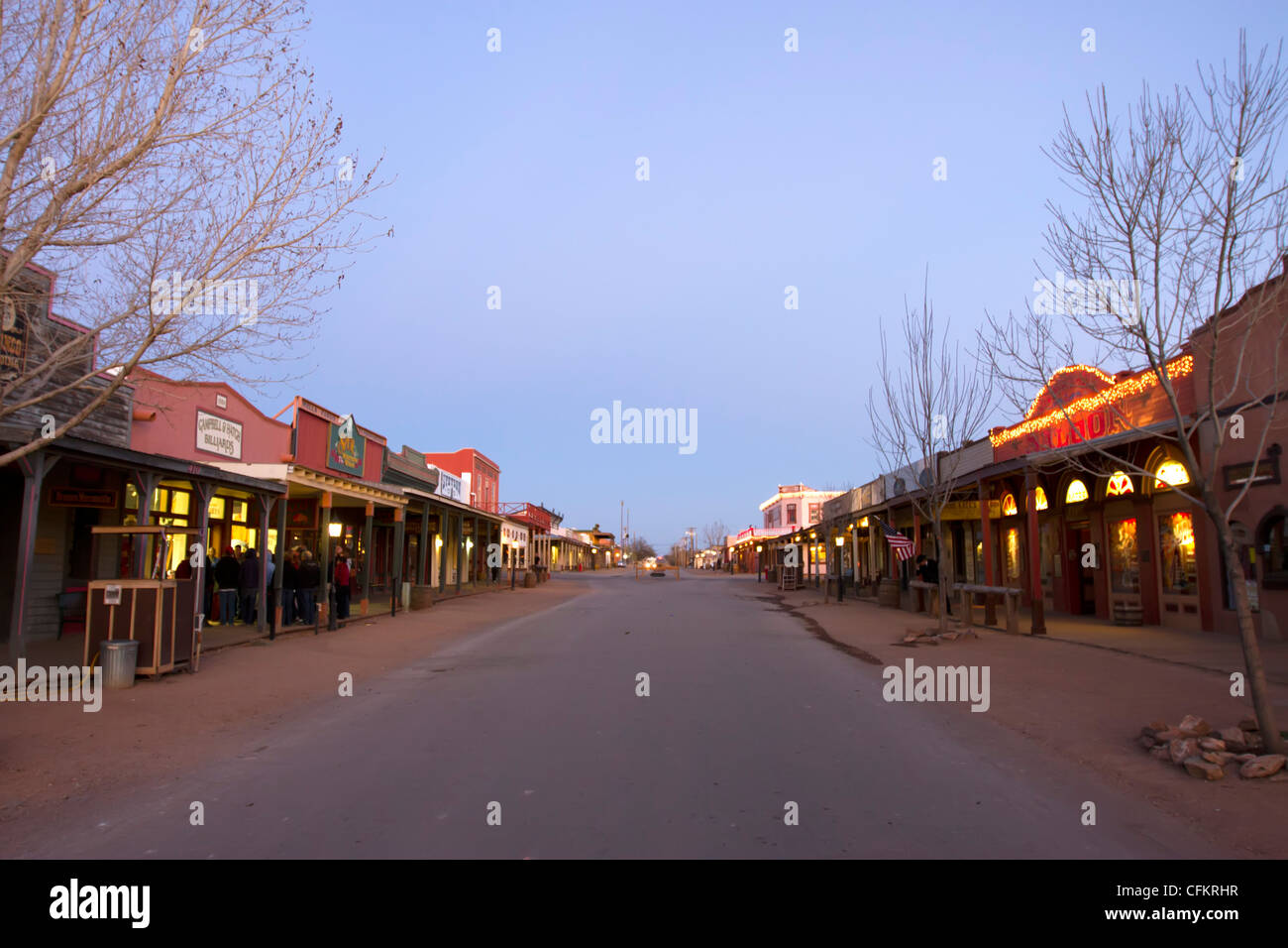 Historic town of Tombstone, Arizona. Stock Photo