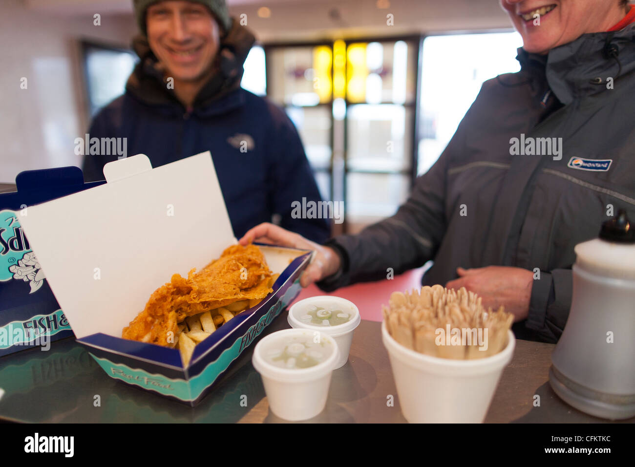 Fish and chips ullapool scotland hires stock photography and images