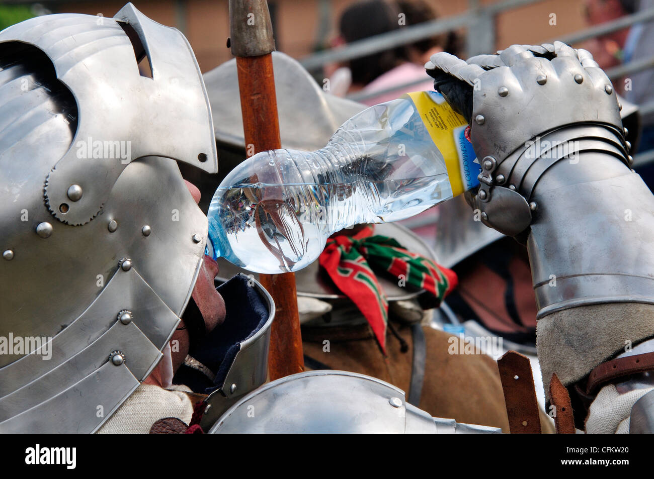 Man In Suit Of Armor High Resolution Stock Photography and Images - Alamy