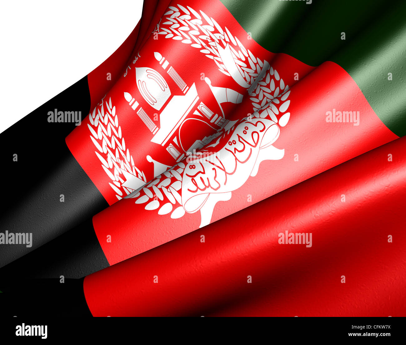 Flag Of Afghanistan Against White Background Close Up Stock Photo Alamy flag-of-afghanistan-against-white-background-close-up-stock-photo-alamy