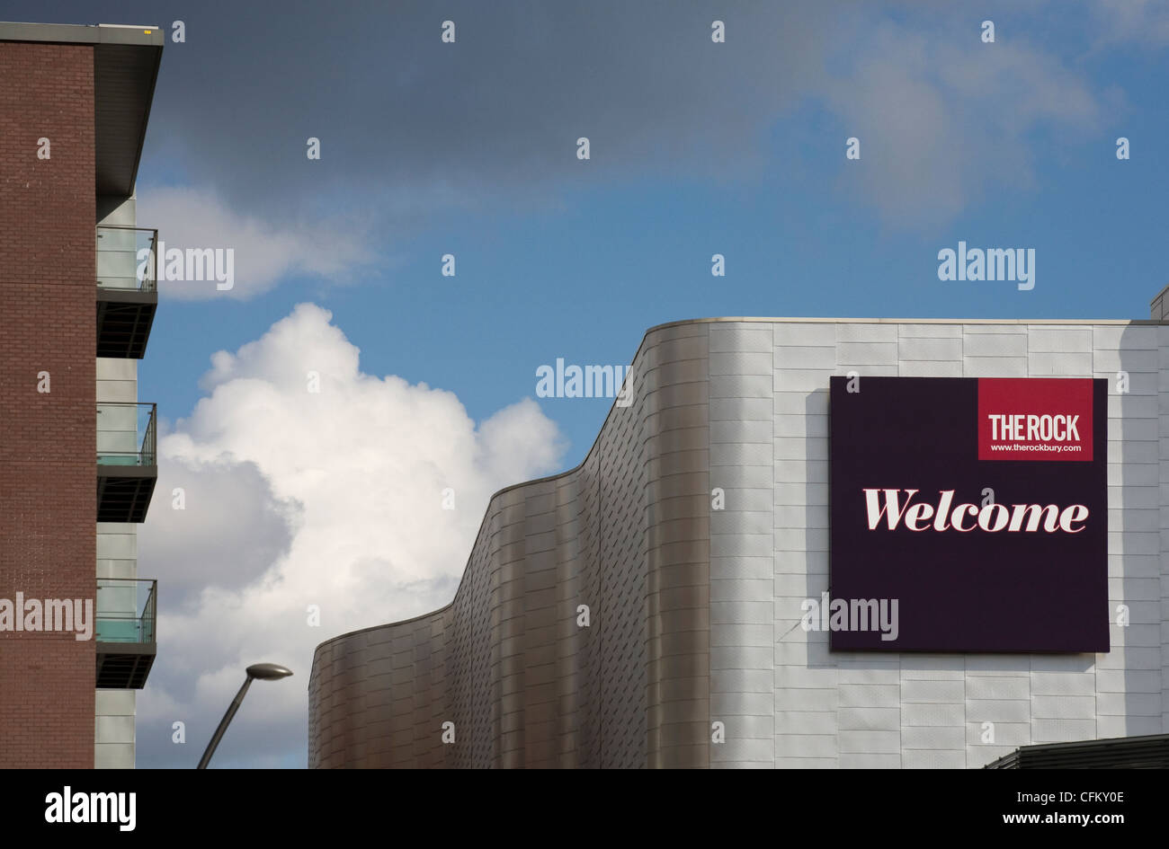 The Rock Bury Shopping Mall Bury Greater manchester england Stock Photo