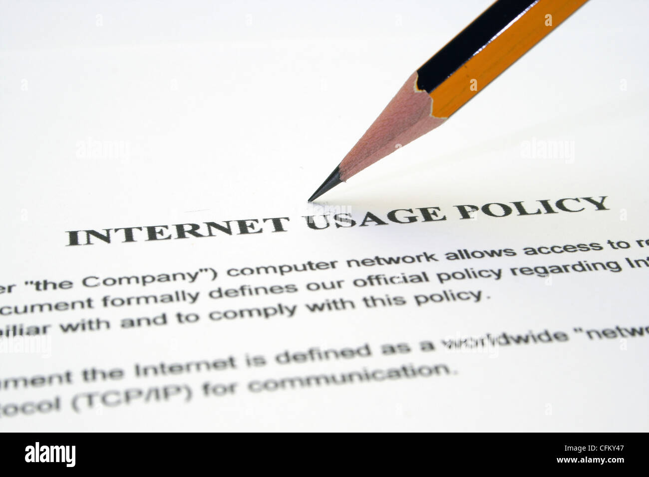 usage policy Stock Photo Alamy