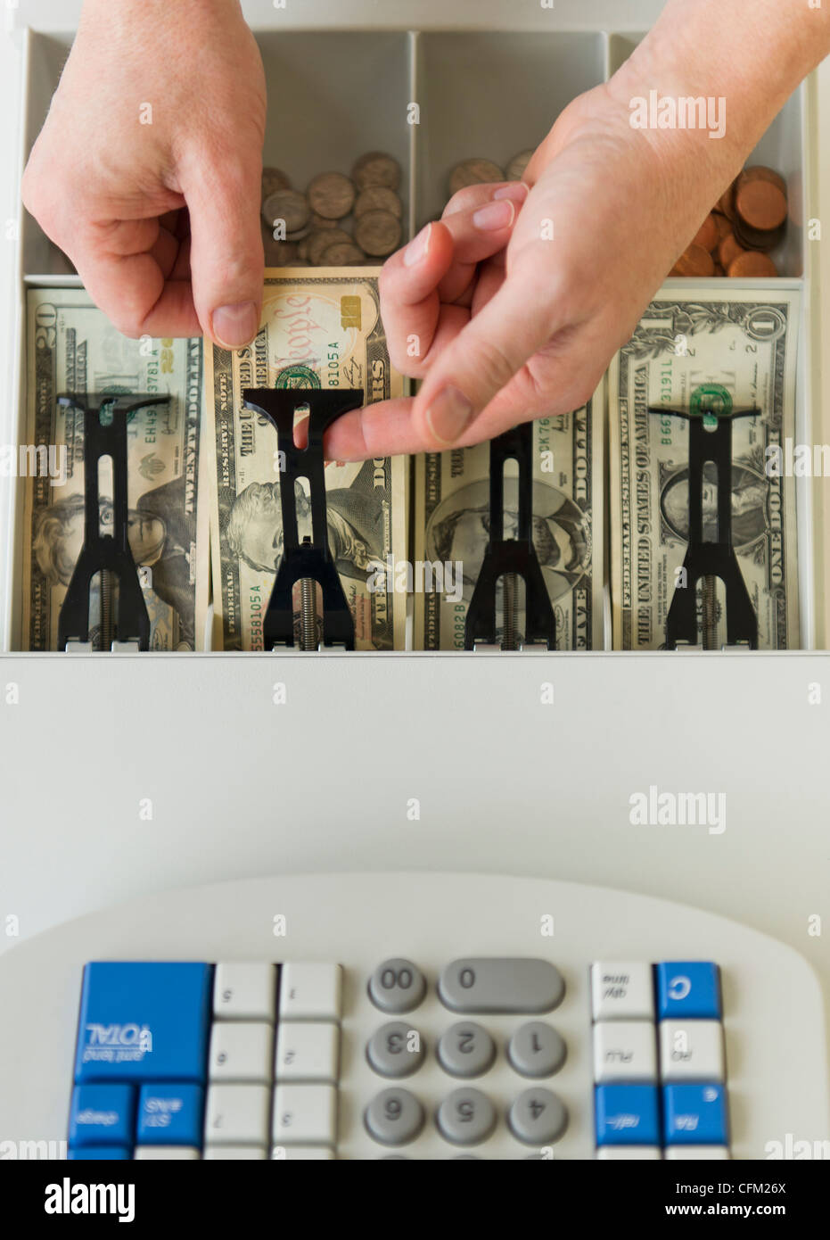 Cash Register Money Change High Resolution Stock Photography and Images ...