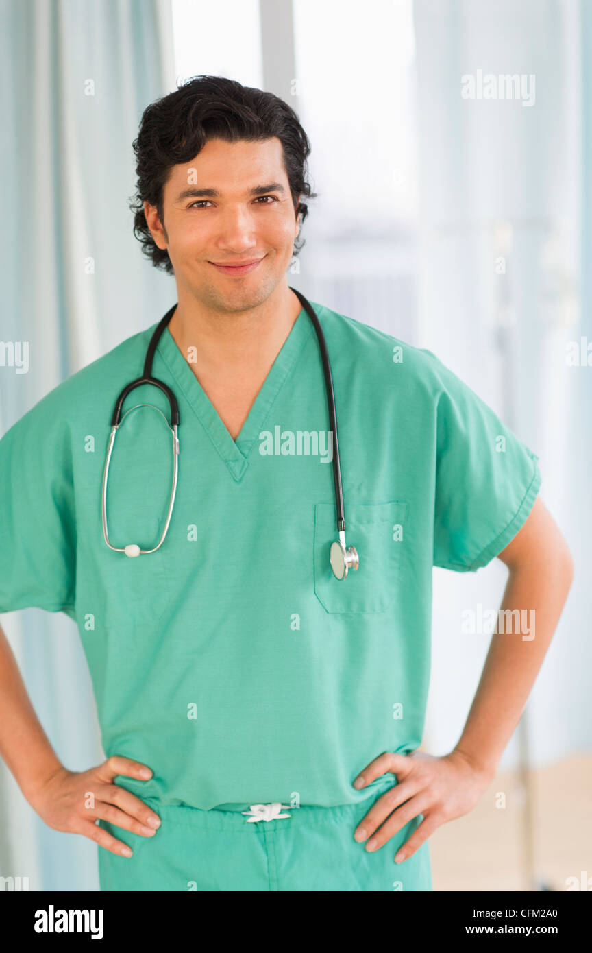 Doctor portrait usa hospital hi-res stock photography and images - Alamy