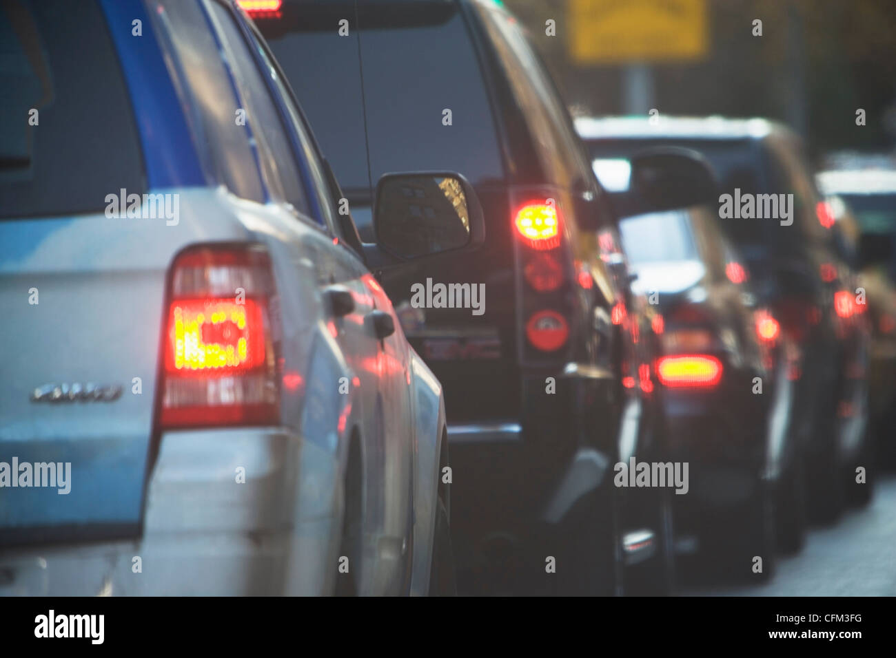New York City, city traffic Stock Photo