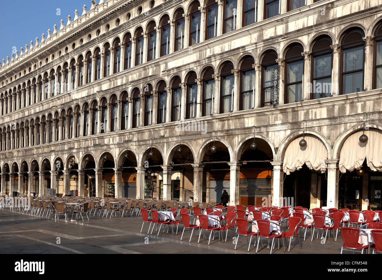 St. Mark's Square, Venice, Veneto, Italy Stock Photo