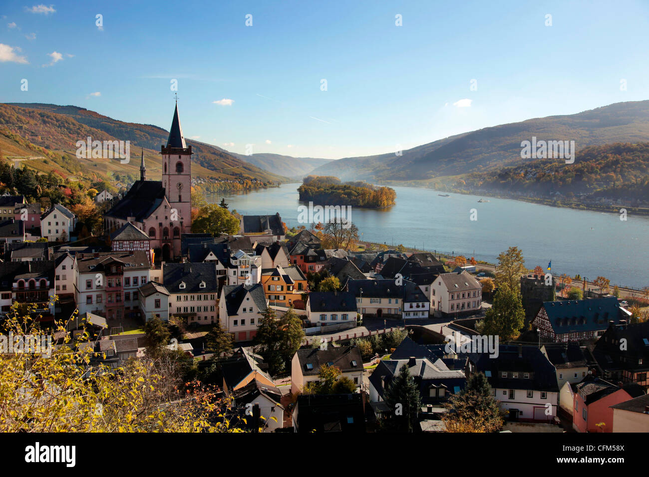 Lorch, Rhine Valley, Hesse, Germany, Europe Stock Photo