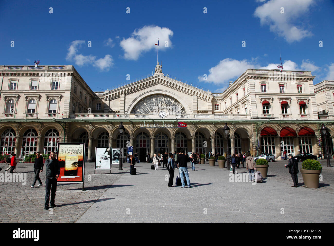 Gare de l'Est railway station, Paris, France, Europe Stock Photo