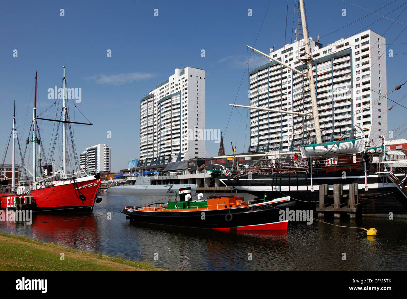 German Shipping Museum, Bremerhaven, Bremen, Germany, Europe Stock Photo