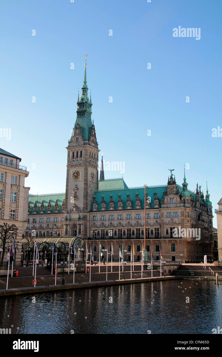 City Hall, Hamburg, Germany, Europe Stock Photo - Alamy