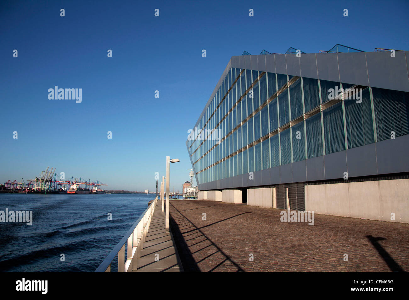 Dockland Building, Hamburg, Germany, Europe Stock Photo