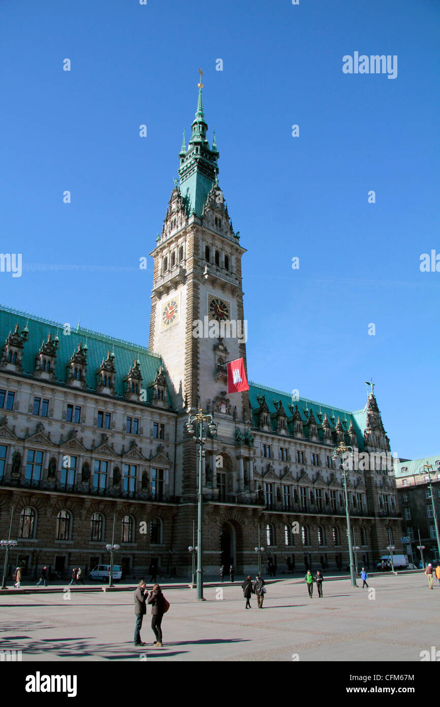 City Hall, Hamburg, Germany, Europe Stock Photo - Alamy