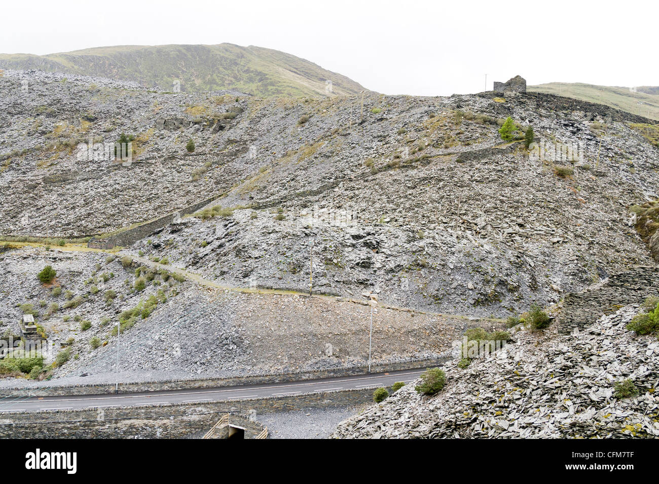Blaenau Ffestiniog slate museum Stock Photo Alamy
