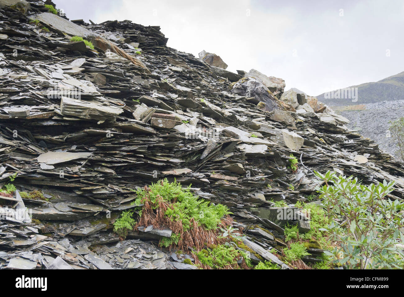 Blaenau Ffestiniog slate museum Stock Photo Alamy
