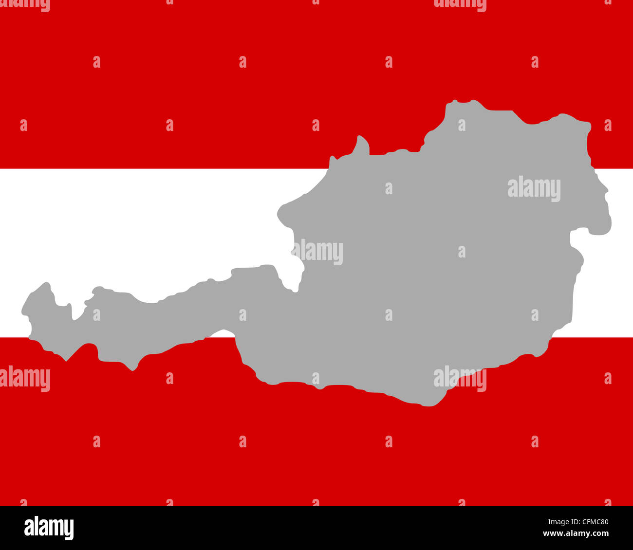 Austria Map High Resolution Stock Photography and Images - Alamy