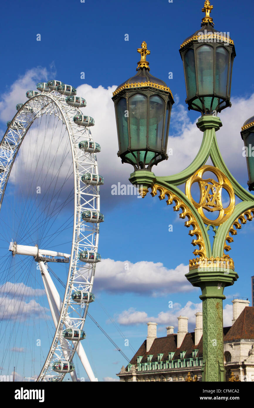 London Eye, London, England, United Kingdom, Europe Stock Photo