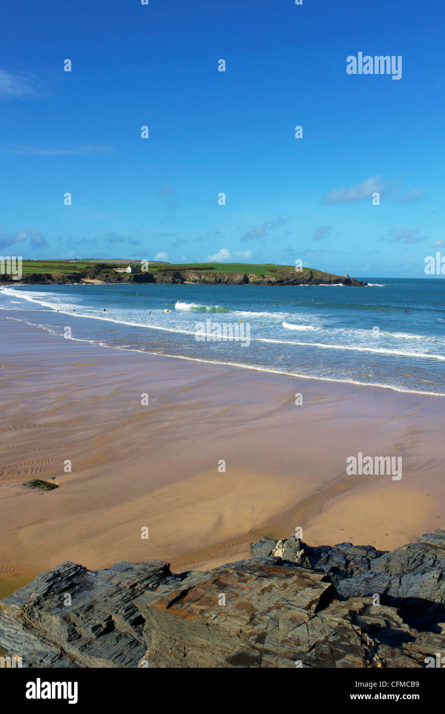 Harlyn Bay, Cornwall, England, United Kingdom, Europe Stock Photo Alamy
