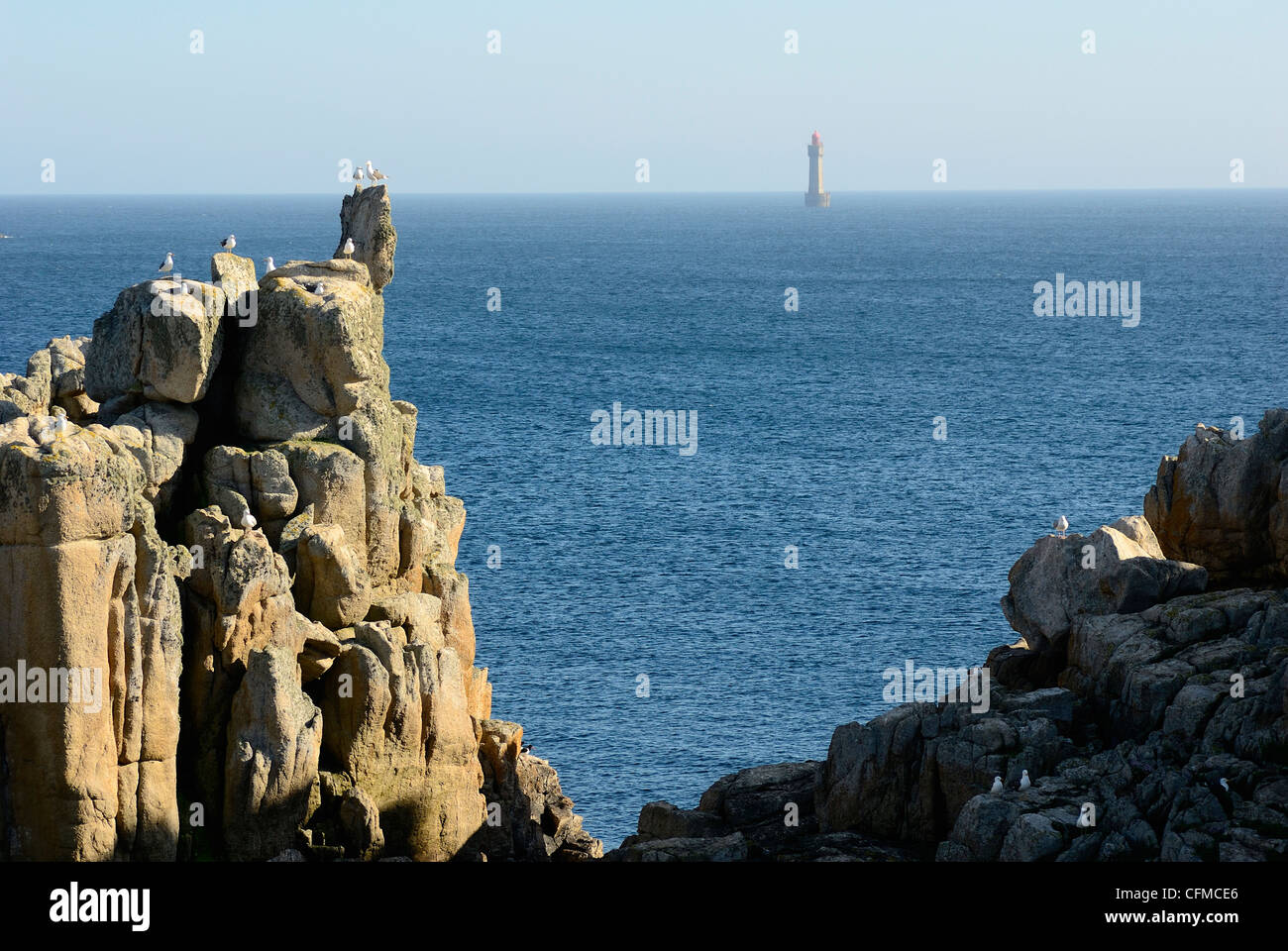 Ushant island, Brittany, France, Europe Stock Photo
