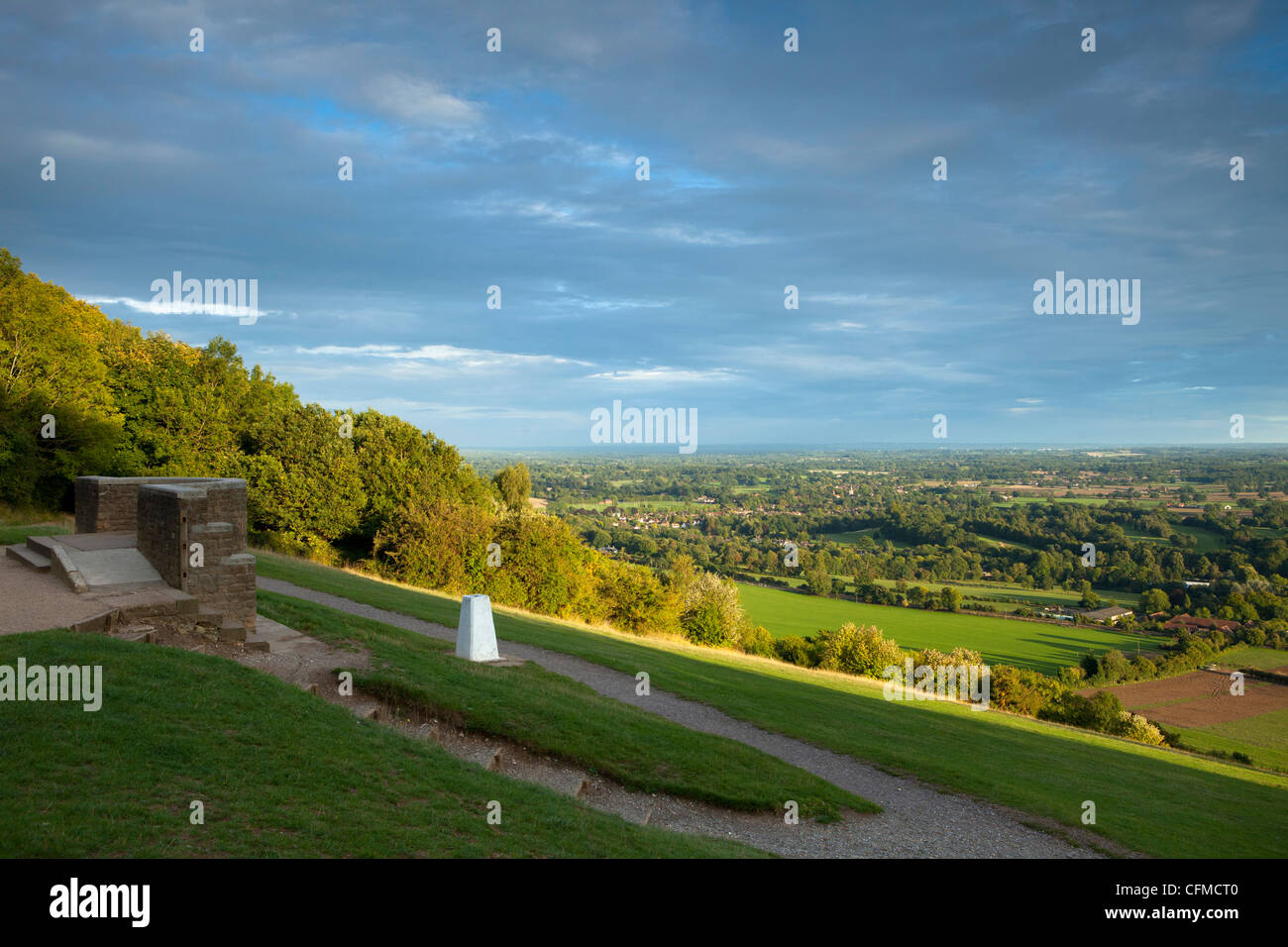 Viewpoint on Box Hill, Surrey, England, United Kingdom, Europe Stock Photo  - Alamy