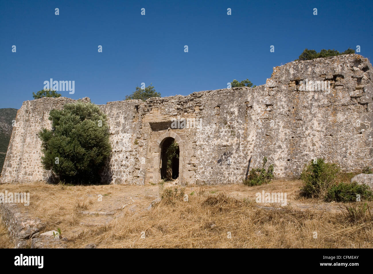 Ali Pasha's castle, Parga, Epirus, Greece, Europe Stock Photo