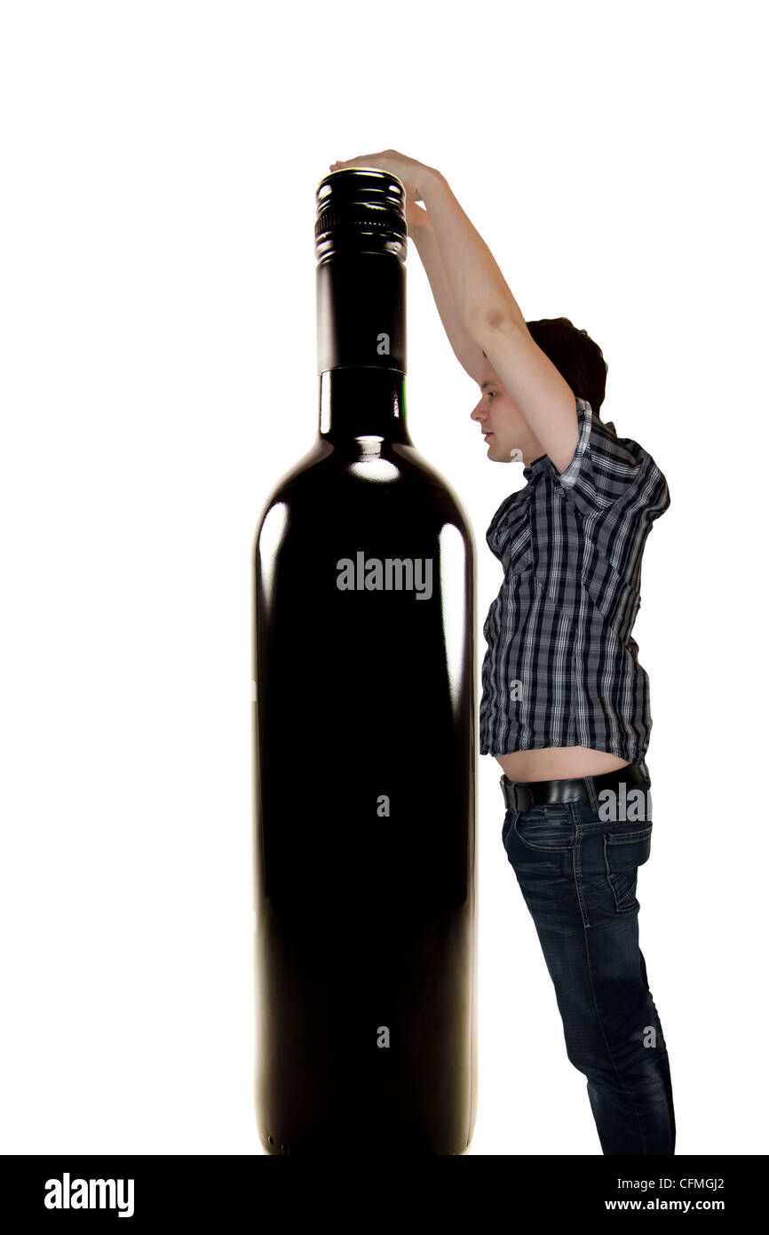 Giant wine bottle hires stock photography and images Alamy