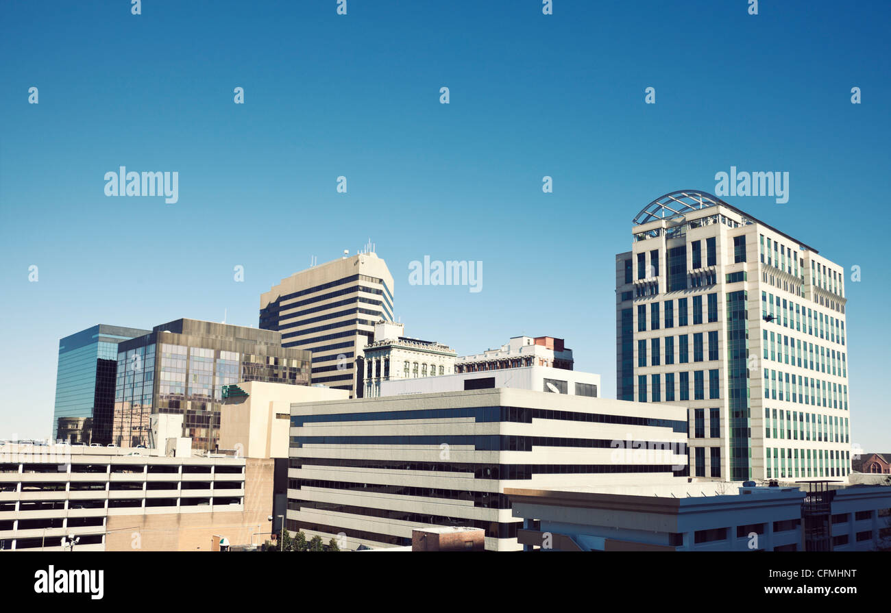 USA, South Carolina, Columbia, Office Blocks Stock Photo Alamy