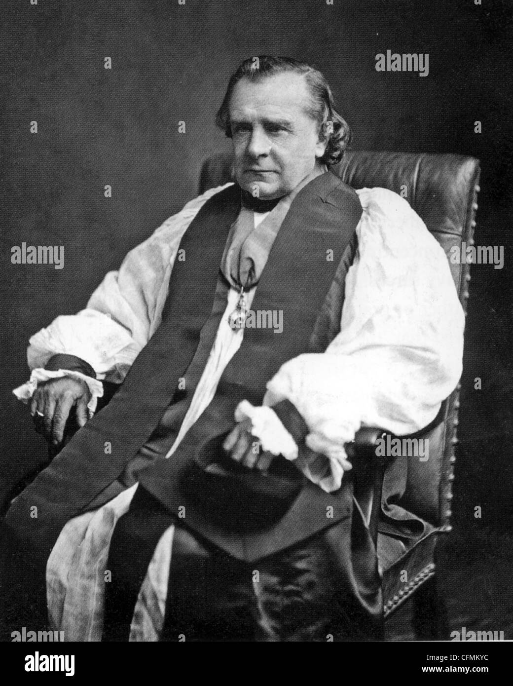 SAMUEL WILBERFORCE (1805-1873) English bishop who opposed Darwin's ...