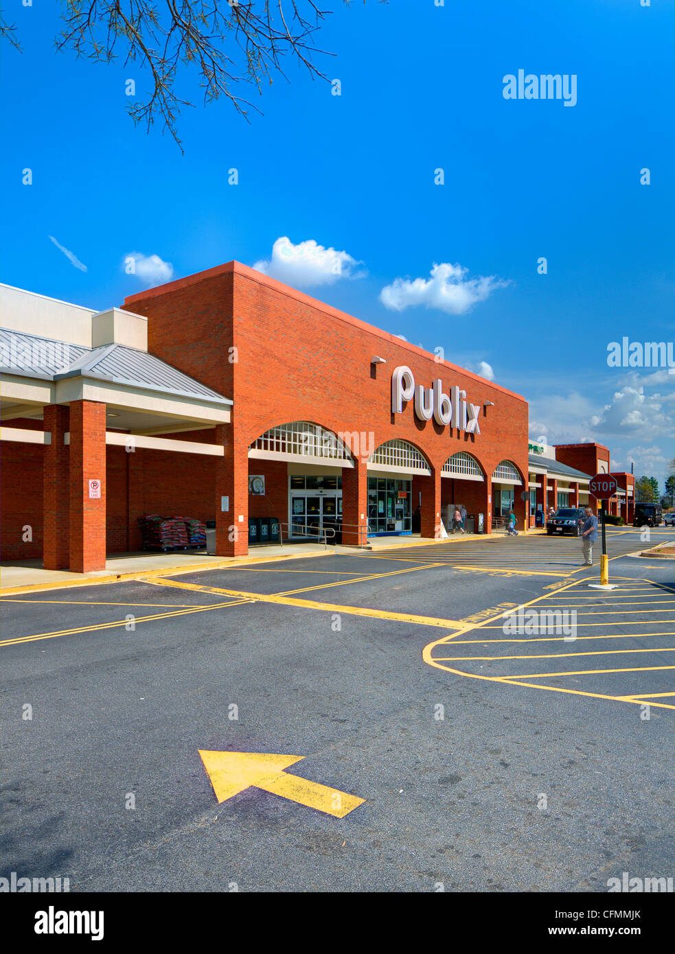 Publix is an American-based supermarket chain. Stock Photo