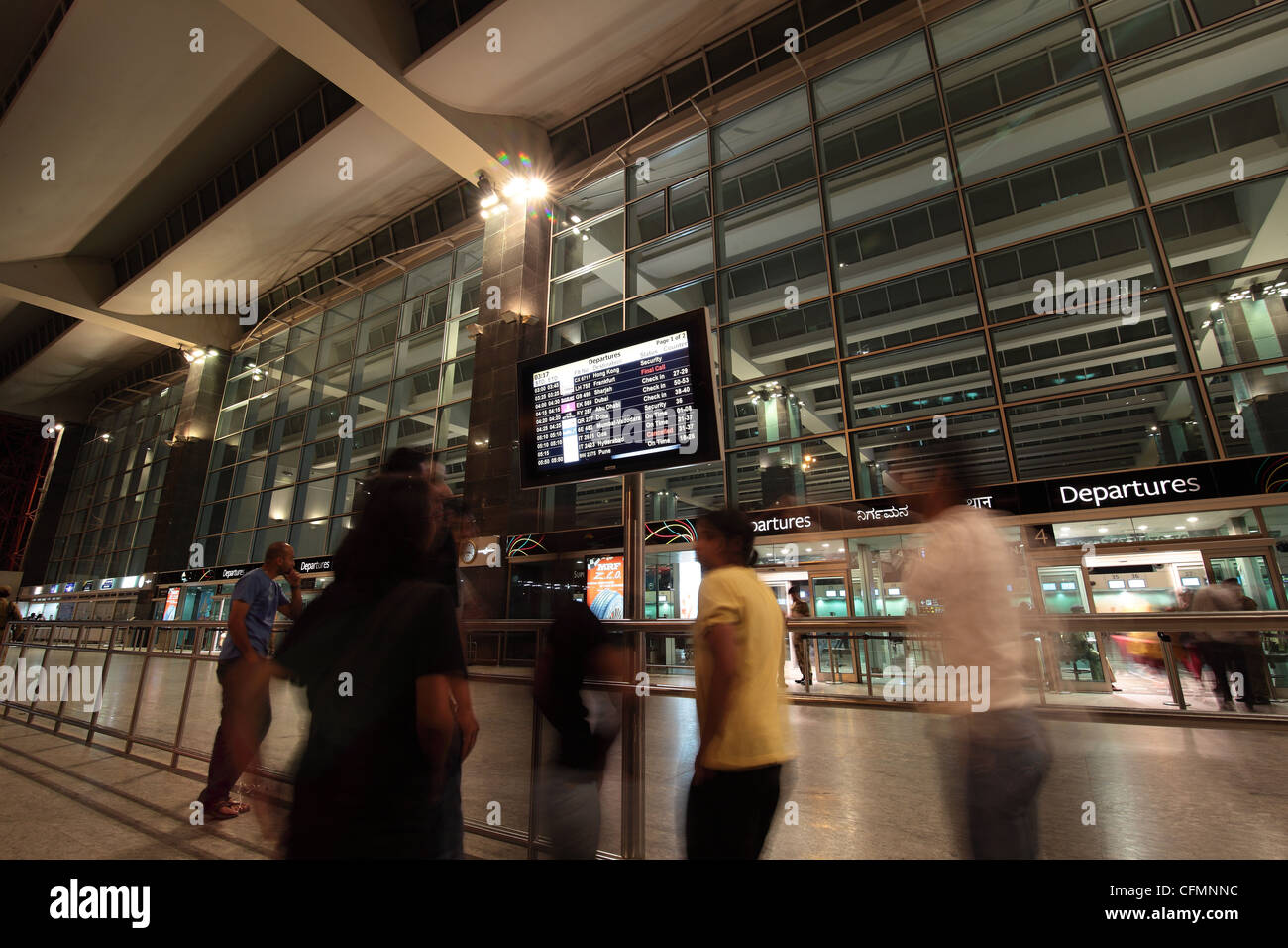 Bangalore airport India Stock Photo Alamy