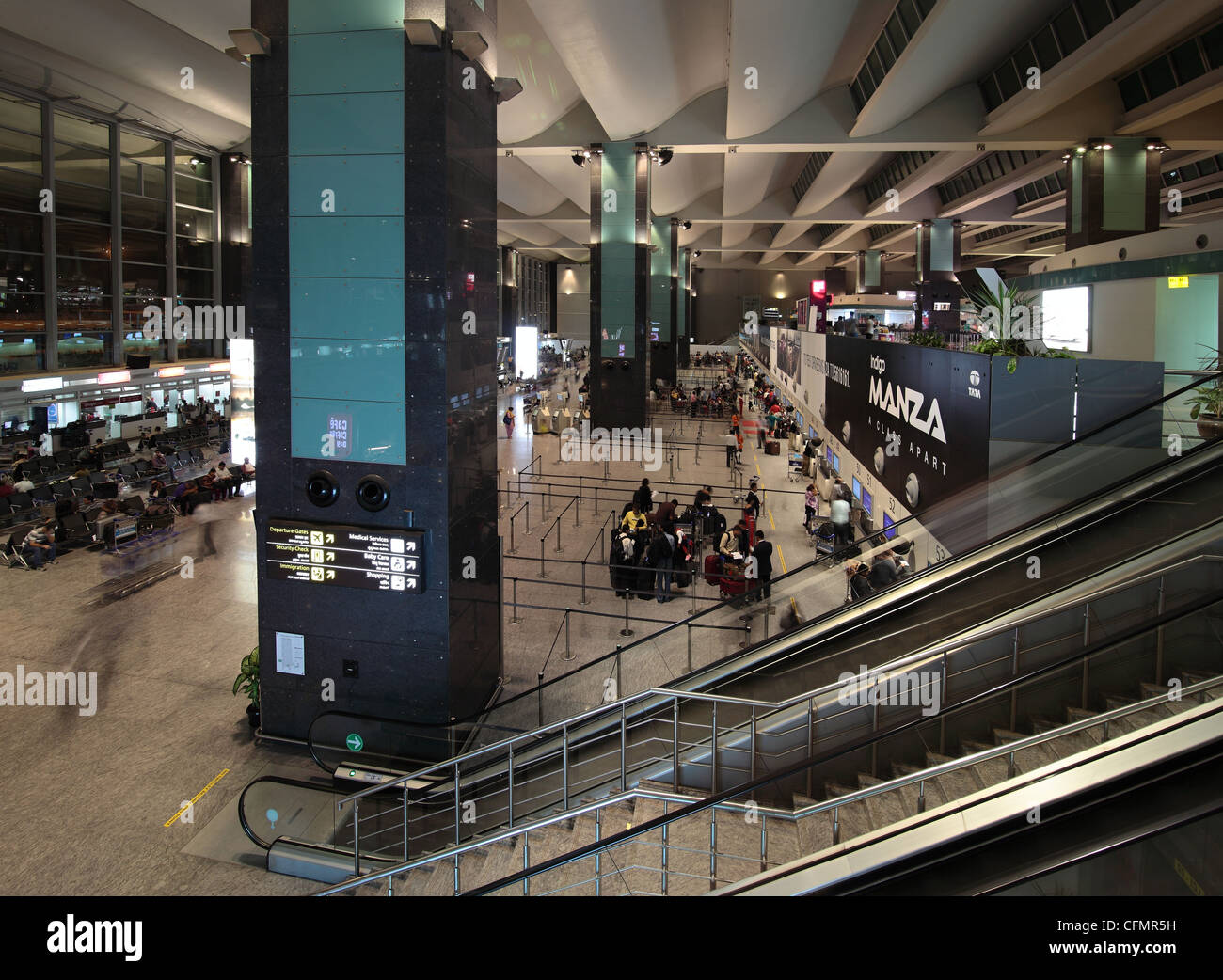 Bangalore airport India Stock Photo
