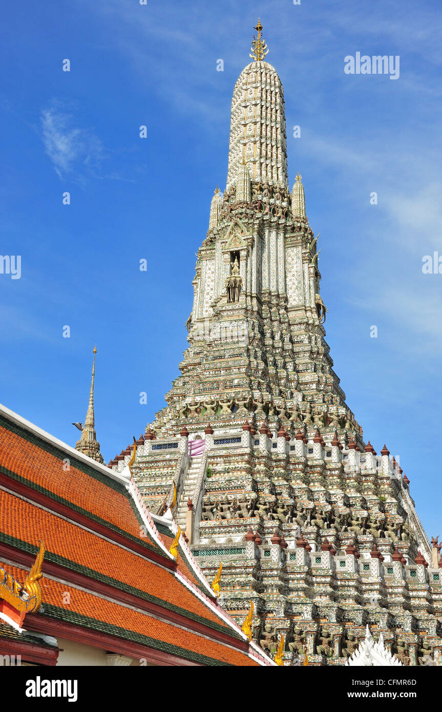 Wat arun temple, Bangkok, Thailand Stock Photo