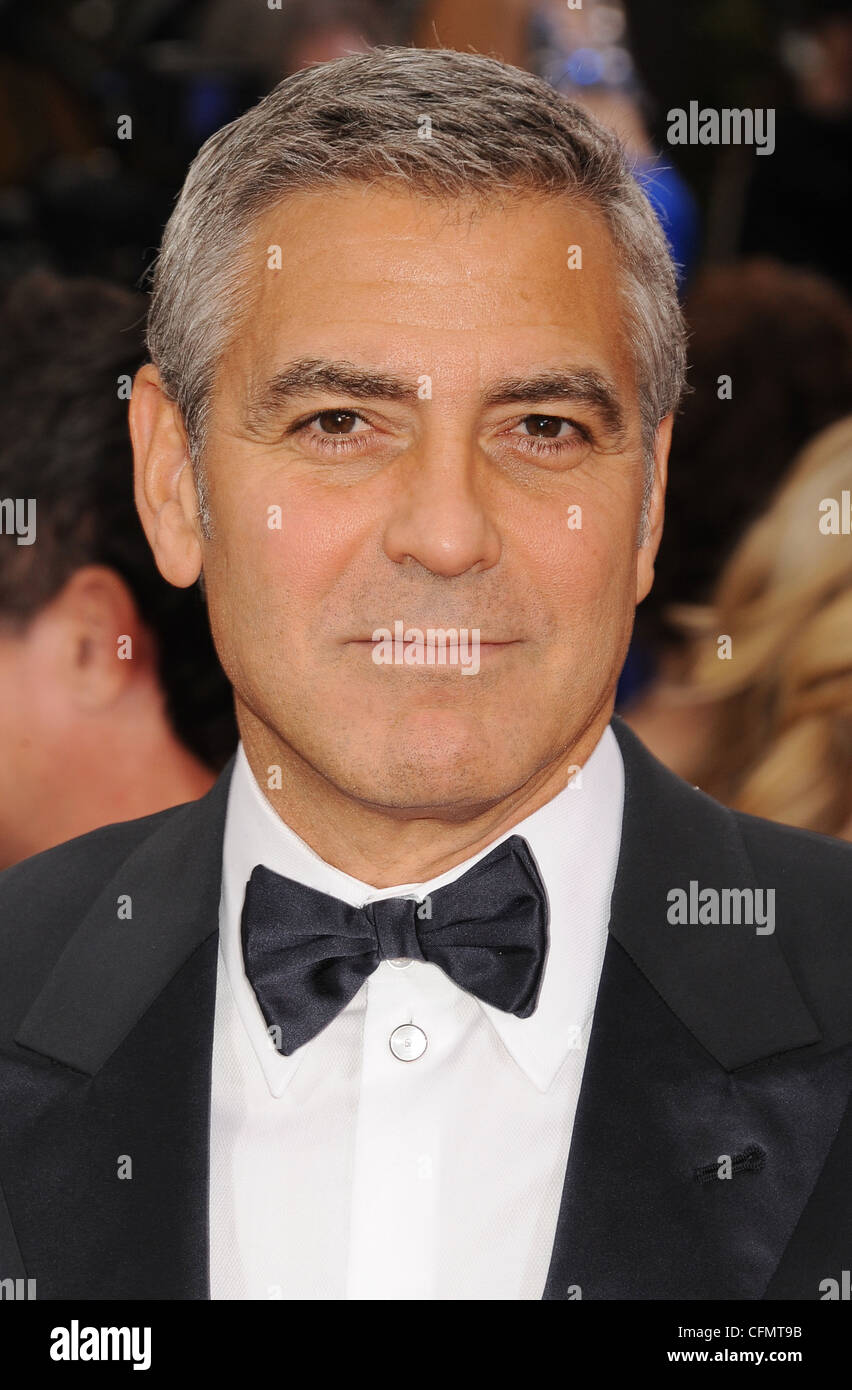 GEORGE CLOONEY US film actor in December 2011. Photo Jeffrey Mayer