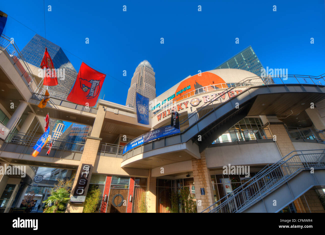 Epicentre in Charlotte, North Carolina Stock Photo Alamy