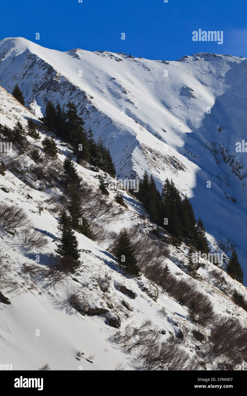 winter mountain landscape Stock Photo - Alamy